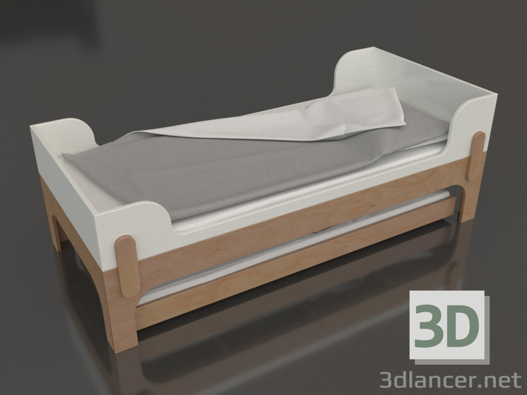 3d model Cama TUNE Z (BHTZA1) - vista previa