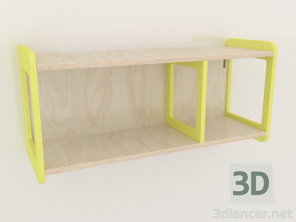 modello 3D Libreria MODE WB (PJDWBA) - anteprima