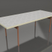 3d model Mesa de comedor (Oro, DEKTON Kreta) - vista previa