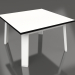 modèle 3D Table d'appoint carrée (Blanc, Phénolique) - preview