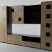 3d model The wall unit for the living room 2 - preview