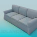 3d model Sofá - vista previa