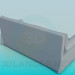3d model Sofá - vista previa