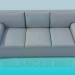 3d model Sofá - vista previa