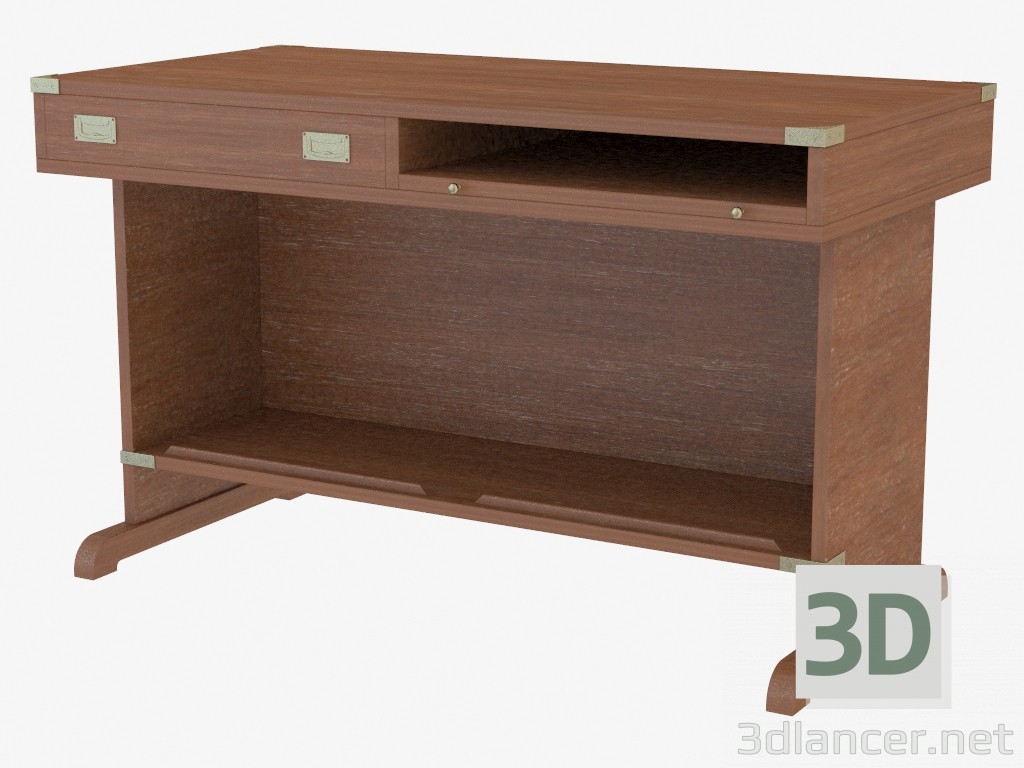 Modelo 3d Mesa de computador - preview