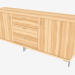 3d model Three-section buffet (150-27-1) - preview