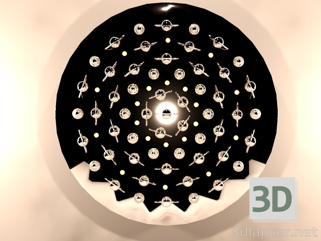 3d Chandelier MAYTONI model buy - render