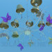 3d model Chandelier with butterflies - preview