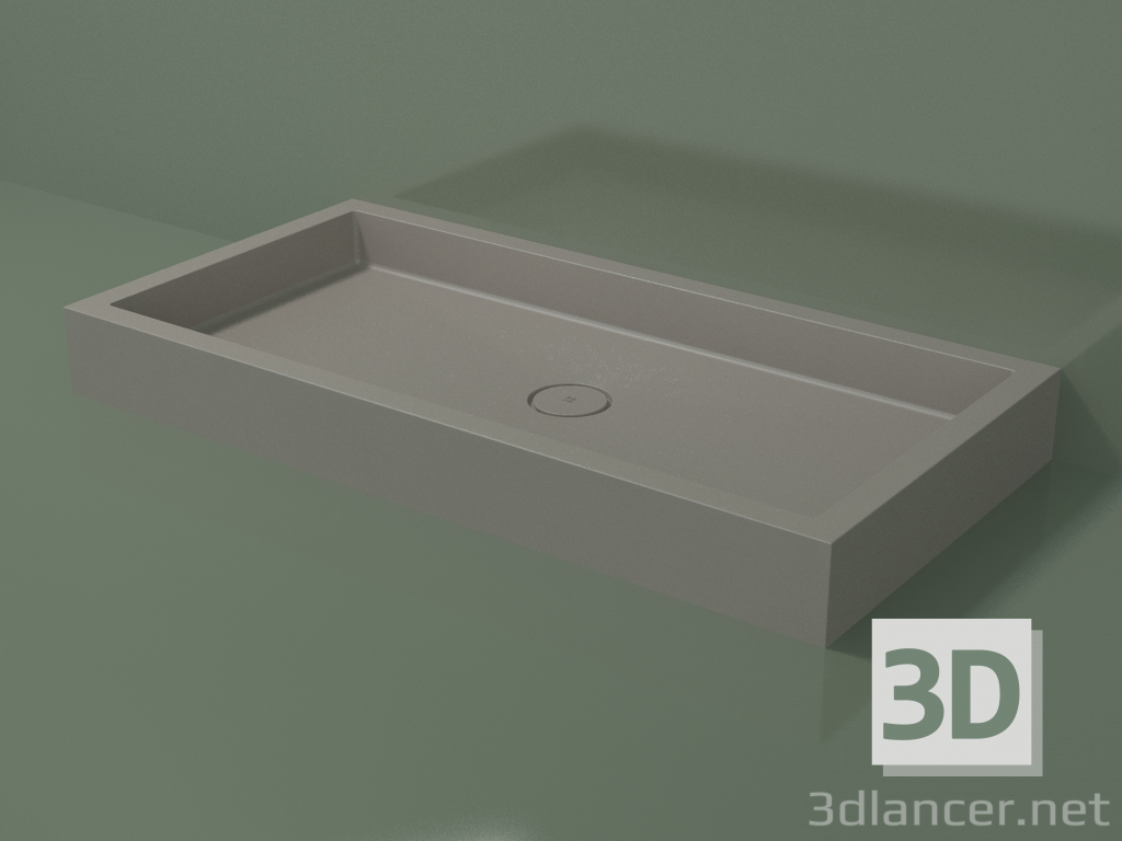 3d model Shower tray Alto (30UA0112, Clay C37, 140x70 cm) - preview