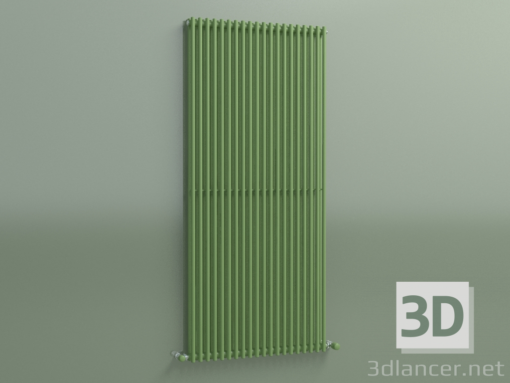 3d model Radiador vertical ARPA 2 (1520 20EL, verde salvia) - vista previa