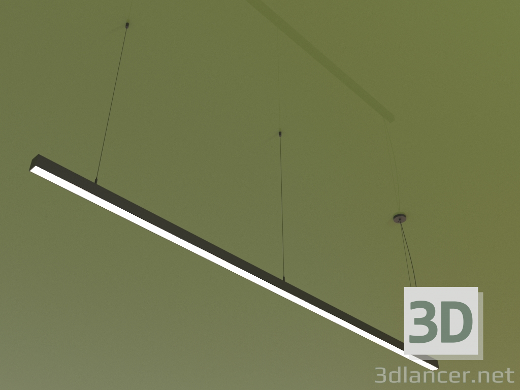 3d model Luminaria LINEAR P4034 (2000 mm) - vista previa