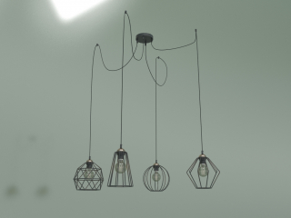 Modello 3D "Lampada a sospensione 1646 Galaxy 4"