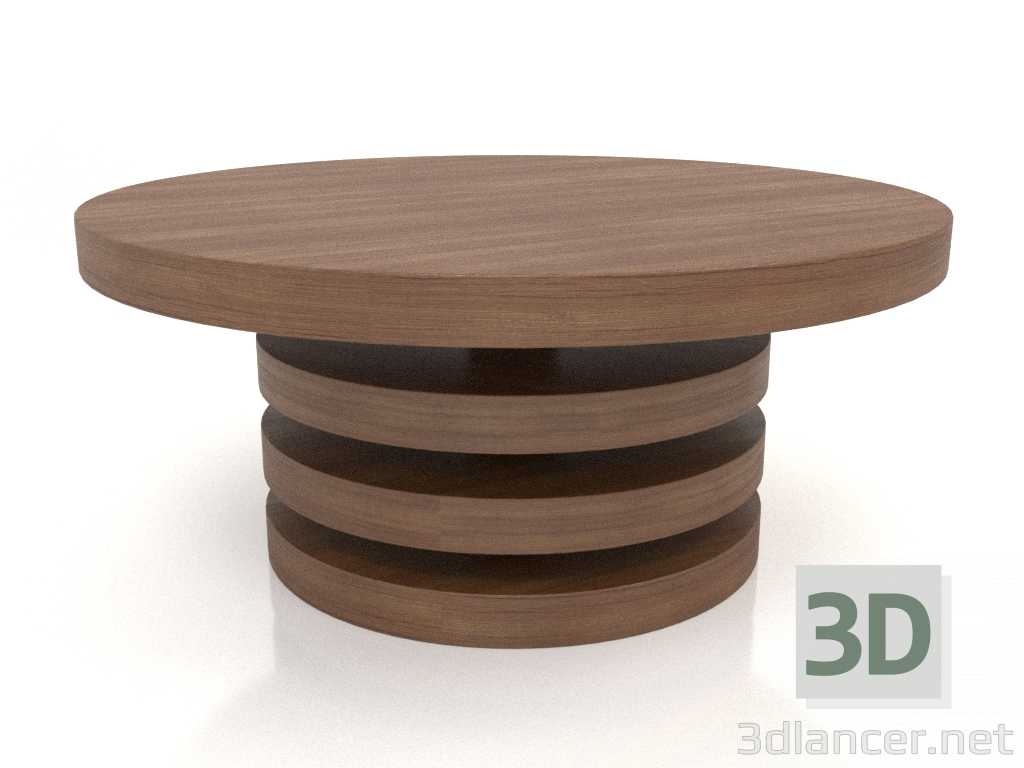 Modelo 3d Mesa de centro JT 04 (D=800x350, madeira castanha clara) - preview