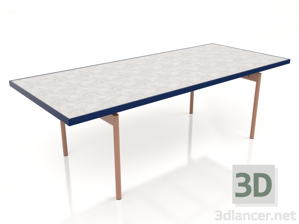 3d модель Стіл обідній (Night blue, DEKTON Kreta) – превью