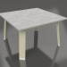 3d model Square side table (Gold, DEKTON) - preview