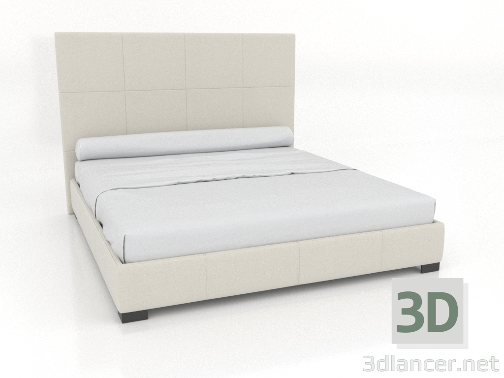 modello 3D Letto matrimoniale FIONA - anteprima modello 3D Letto matrimoniale FIONA - anteprima