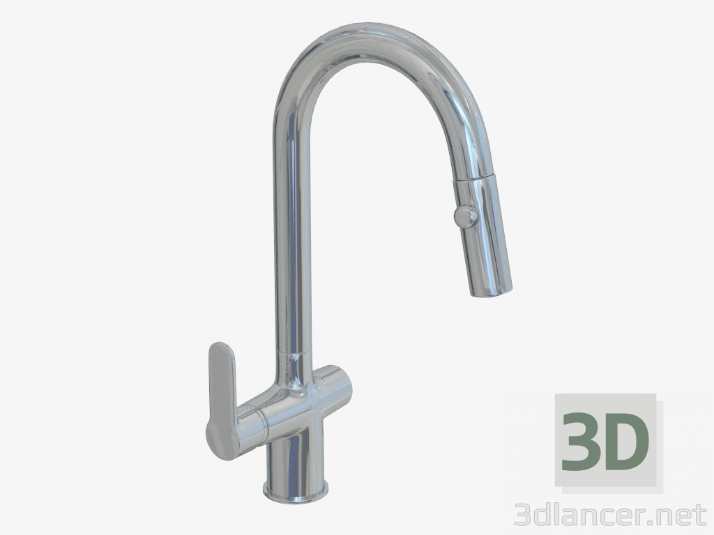 modello 3D mixer Fuksja (BDU-072M 70938) - anteprima