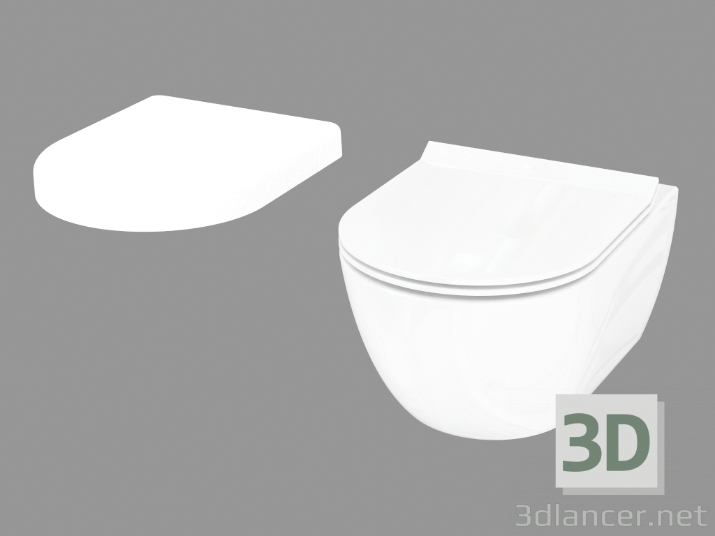 modello 3D App Wc (AP118) - anteprima