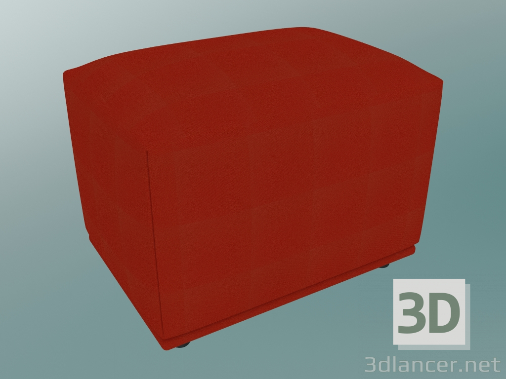 modello 3D Pouf Echo (38x52 cm, Vidar 542) - anteprima