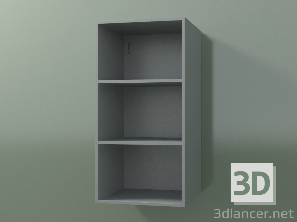 3D Modell Hochschrank (8DUBBD01, Silbergrau C35, L 36, P 36, H 72 cm) - Vorschau