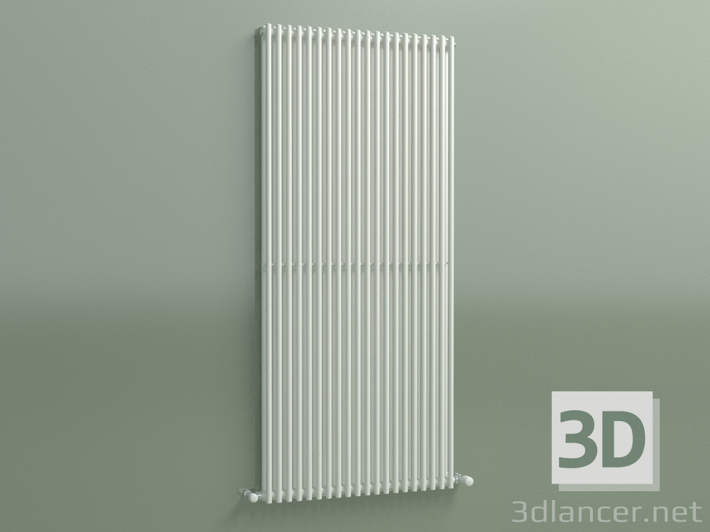 3d модель Радиатор вертикальный ARPA 2 (1520 20EL, Standard white) – превью