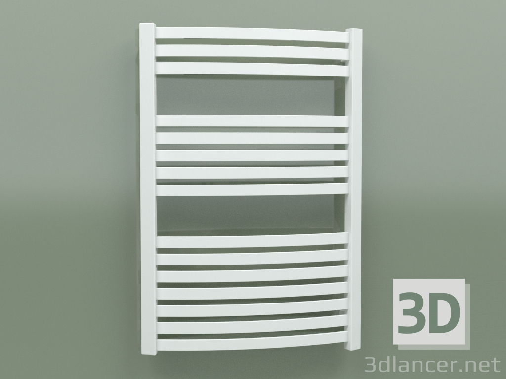 3d model Barra de toalla con calefacción Dexter One (WGDEN086060-S8, 860х600 mm) - vista previa