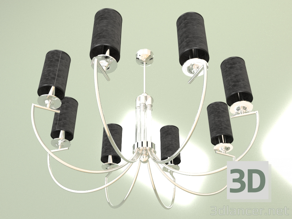 modello 3D Lampadario LEA-ZW-8 (BNA) - anteprima