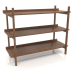 modello 3D Rack ST 02 (1000x400x800, legno marrone chiaro) - anteprima