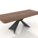 3d model Folding table Allure 160-200 (walnut-black) - preview