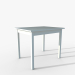 modèle 3D de Table IKEA OLMSTAD 90x70 blanc acheter - rendu