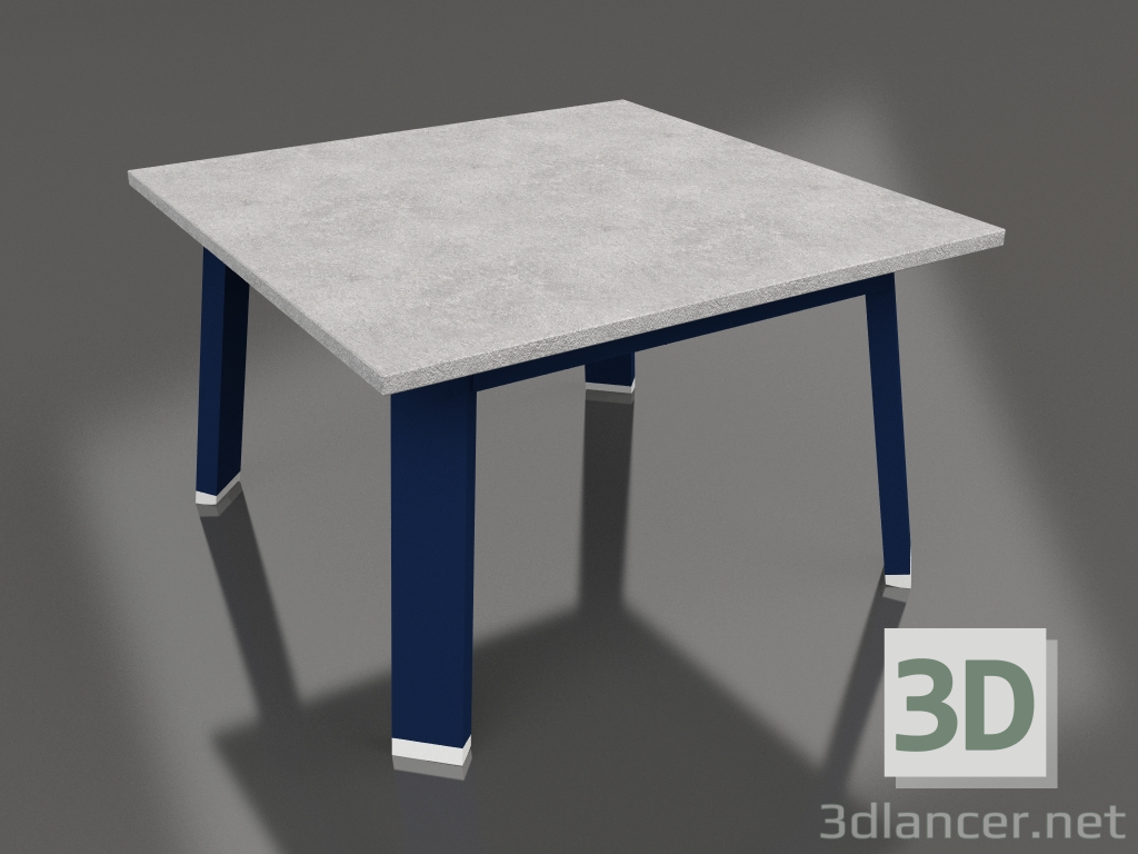 3D Modell Quadratischer Beistelltisch (Nachtblau, DEKTON) - Vorschau