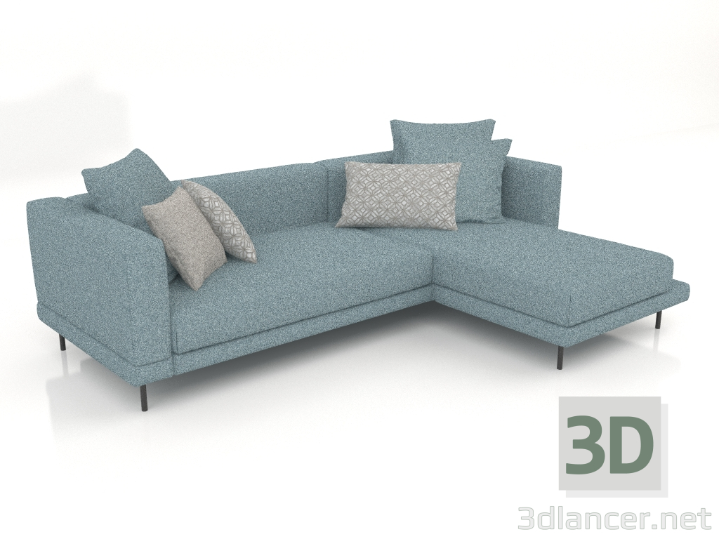 3D Modell Sofa Carol 2560 x 1800 (Beretta 14) - Vorschau