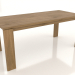 3d model Dining table BLANK 1800x800x750 mm (natural oak) - preview