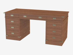 Wooden writing desk