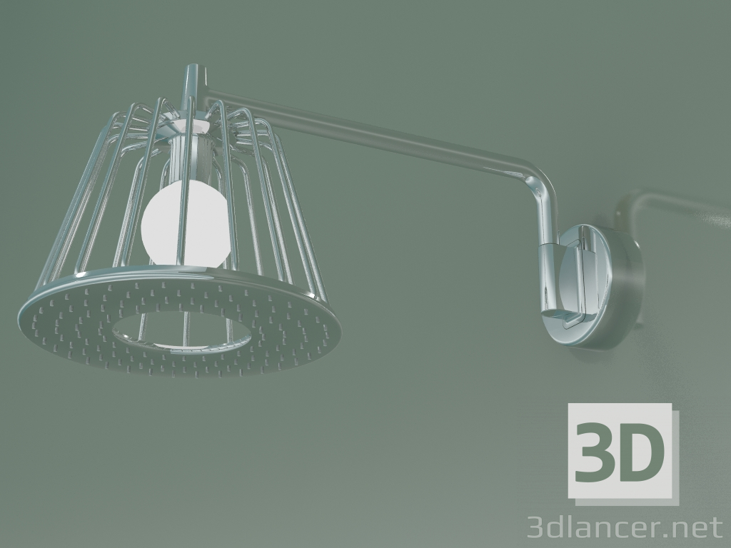 3d model Ducha fija (26031000) - vista previa