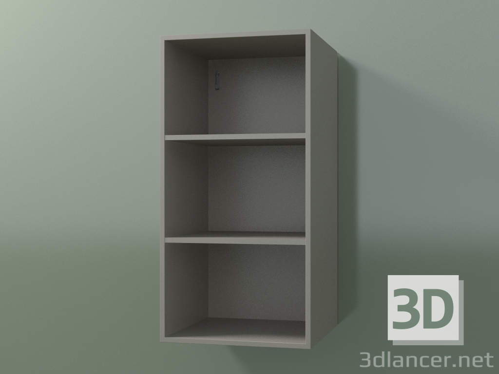 3d model Armario alto de pared (8DUBBD01, Clay C37, L 36, P 36, H 72 cm) - vista previa