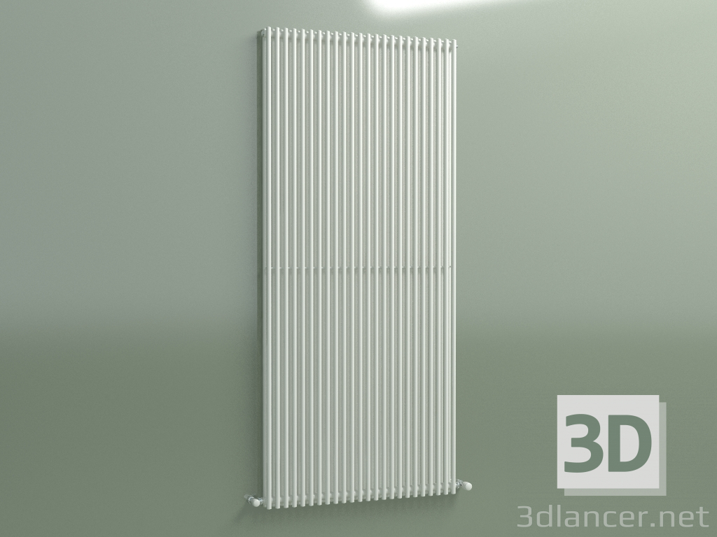 3d model Radiador vertical ARPA 2 (1820 24EL, blanco estándar) - vista previa