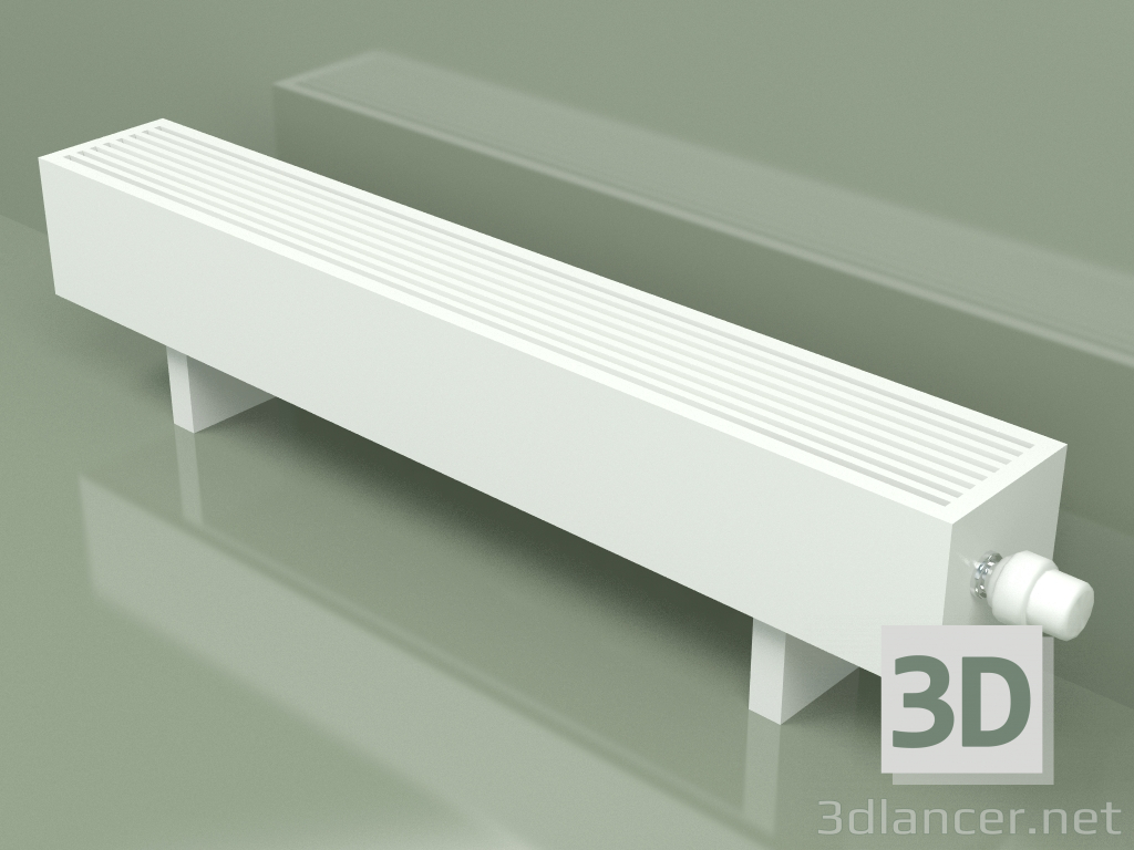 Modelo 3d Convector - Aura Basic (140x1000x146, RAL 9016) - preview