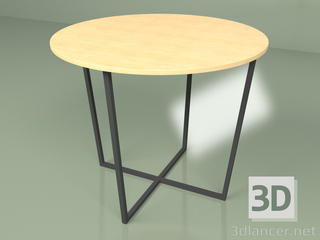 modèle 3D Table ronde - preview