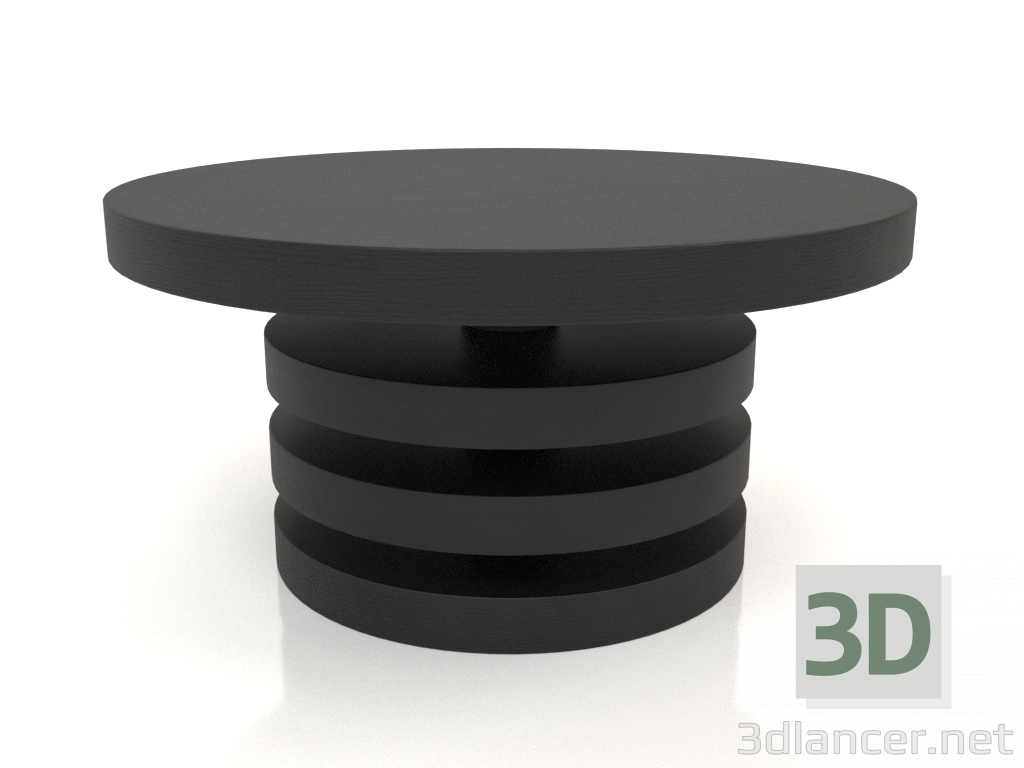 Modelo 3d Mesa de centro JT 04 (D=700x350, madeira preta) - preview