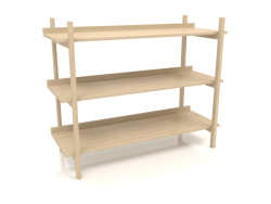 Rack ST 02 (1000x400x800, blanco madera)