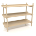 Modelo 3d Rack ST 02 (1000x400x800, madeira branca) - preview