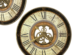 Horloge murale Howard Miller 625-542 Brass Works