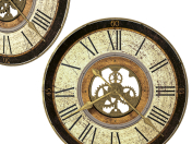 Wall Clock Howard Miller 625-542 Brass Works