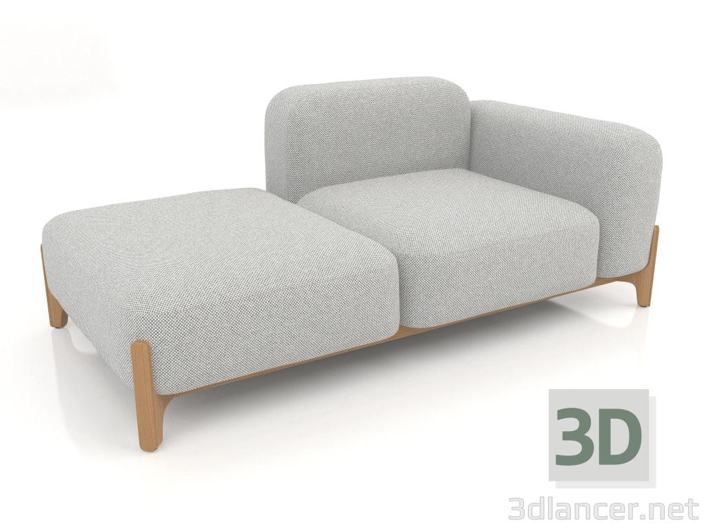 3d model Modular sofa (composition 04) - preview