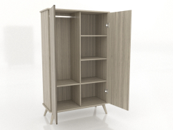 Mobile 4 1000x450x1650 mm (aperto, rovere schiarito)