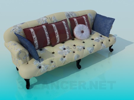 3d model Sofa - preview