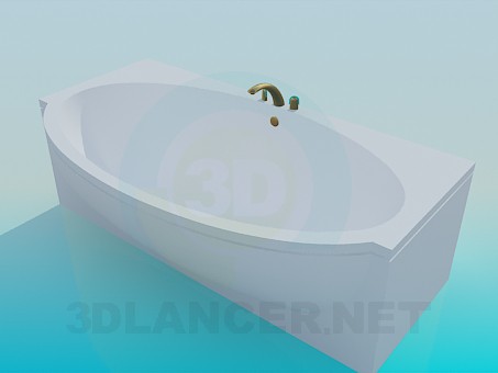 Modelo 3d Banho - preview