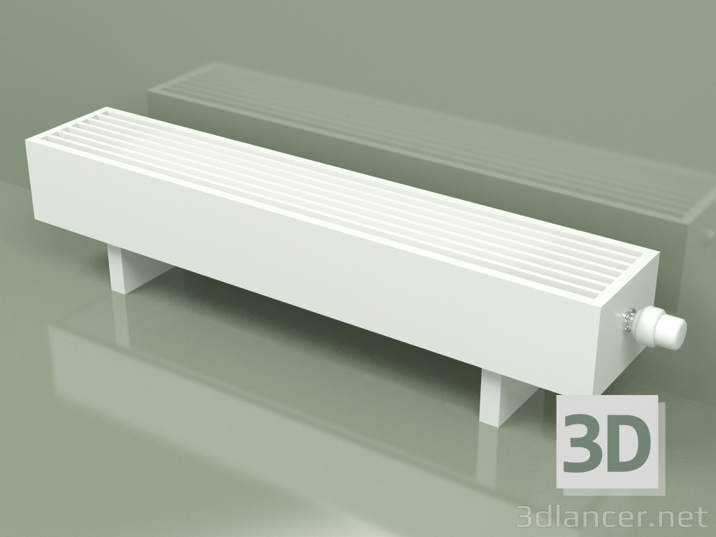 3d model Convector - Aura Basic (140x1000x186, RAL 9016) - preview