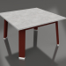 Modelo 3d Mesa lateral quadrada (vinho tinto, DEKTON) - preview